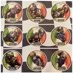 Sada nálepek Valentino Rossi