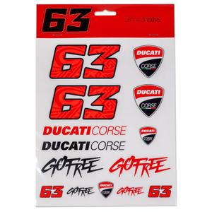 Sada nálepek Francesco Bagnaia