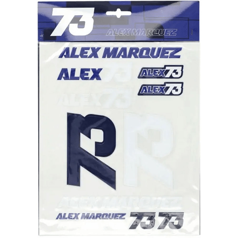 Sada nálepek Alex Marquez 73