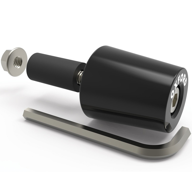 Závaží řídítek Oxford Bar Ends 3 s redukcí černé 1 pár