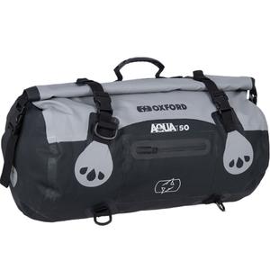 Vodotěsný vak Oxford Aqua T-50 Roll Bag 50 l černo-šedý