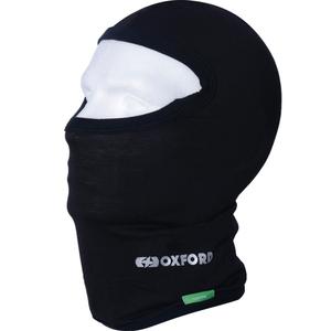 Kukla na motorku Oxford Balaclava Bavlna černá