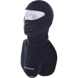 Kukla na motorku Oxford Balaclava Deluxe Micro Fleece černá
