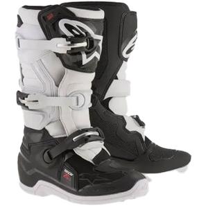 Dětské boty na motorku Alpinestars Tech 7 S černo-bílé