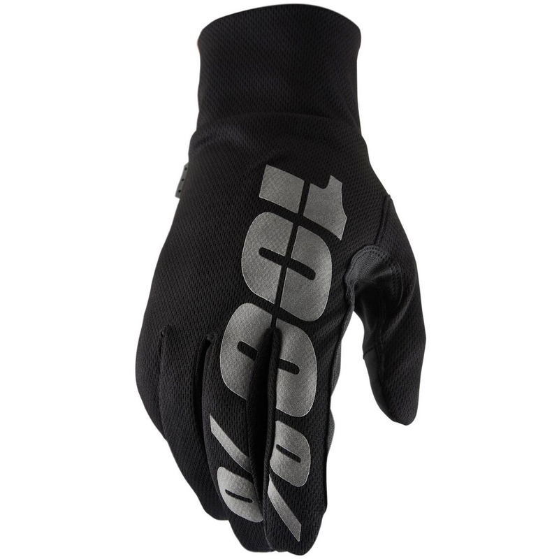 Motokrosové rukavice 100% HYDROMATIC černé