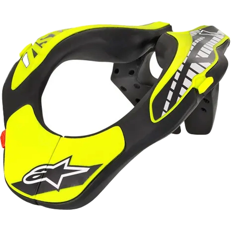 Dětský chránič krku Alpinestars Neck Support Youth žluto fluo/černý