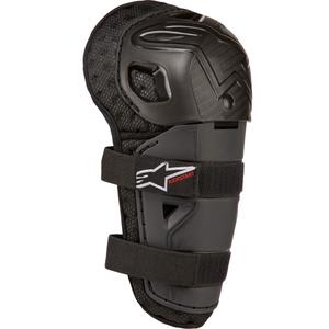 Dětské chrániče kolen Alpinestars Bionic Kickstart černo-červené