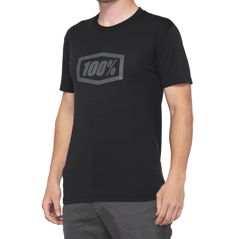 Tričko 100% - USA ICON TECH černé