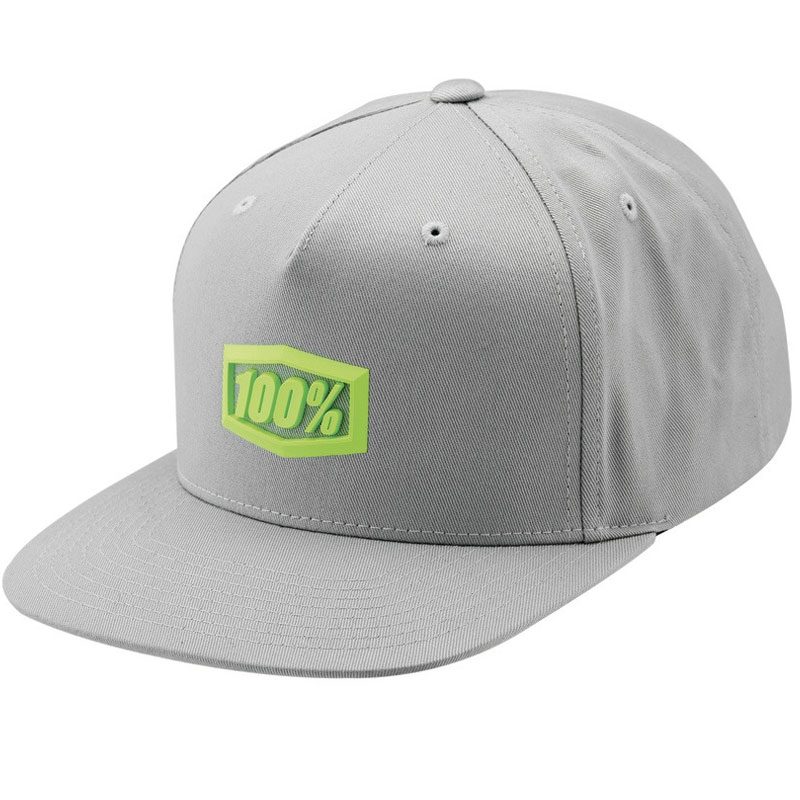 Kšiltovka 100% Enterprise Snapback šedá