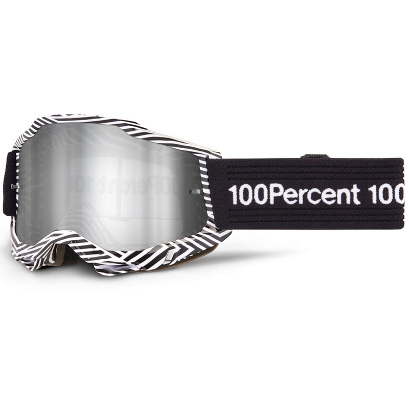 Motokrosové brýle 100% Accuri 2 SAMBA se stříbrným plexi
