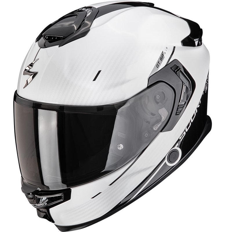 Integrální helma na motorku Scorpion EXO-GT SP Air Asphalt perleťově bílo-černá