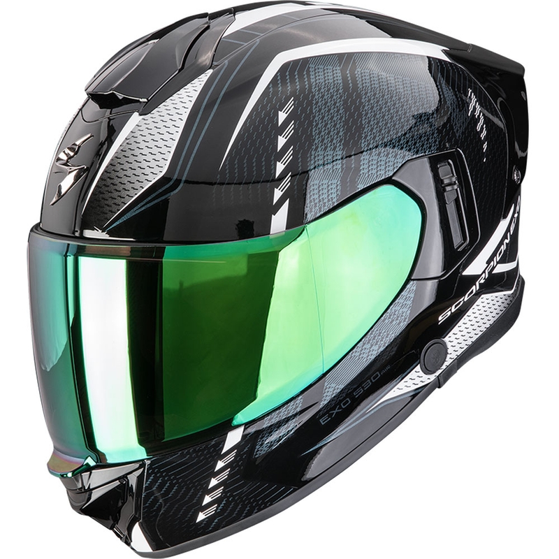 Integrální helma na motorku Scorpion EXO-530 Air Theras černá-perleťovo-bílá