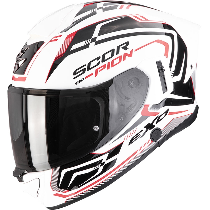 Integrální helma na motorku Scorpion EXO-530 Air Slope bílo-černo-červená
