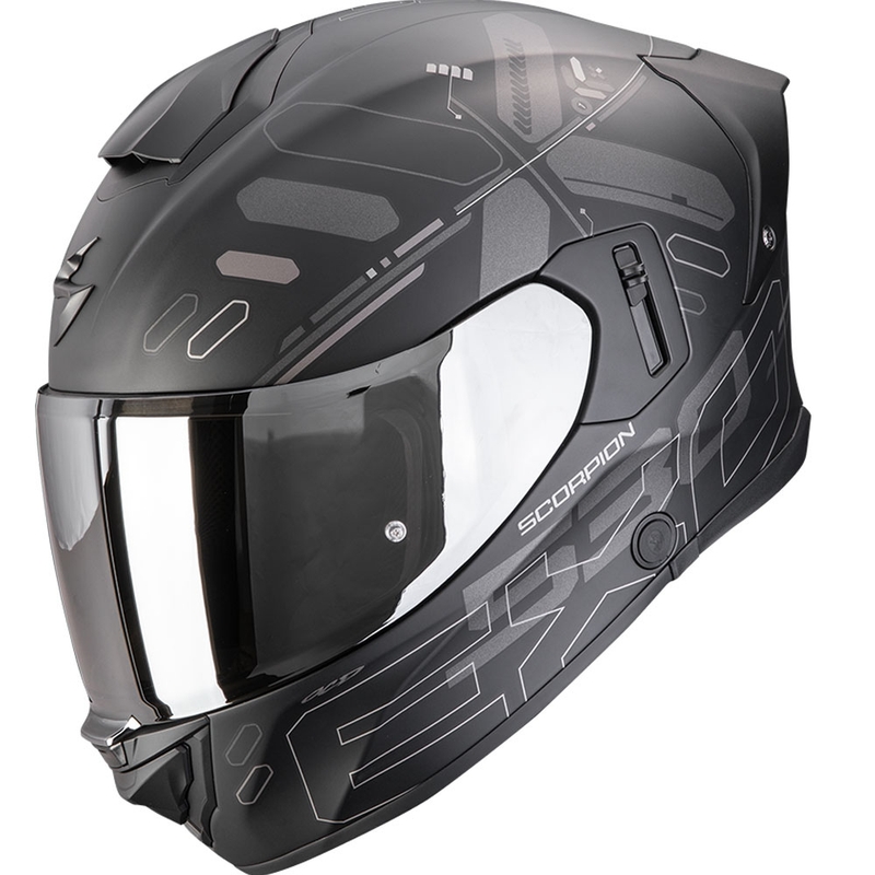 Integrální helma na motorku Scorpion EXO-530 Air Fond černo-stříbrná