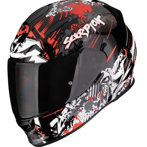 Integrální helma na motorku Scorpion EXO-491 Spector černo-červená