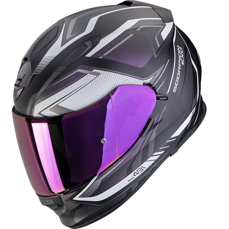 Integrální helma na motorku Scorpion EXO-491 Zumo matná černá chameleon