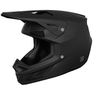 Motokrosová helma Shot Speed Solid matná černá