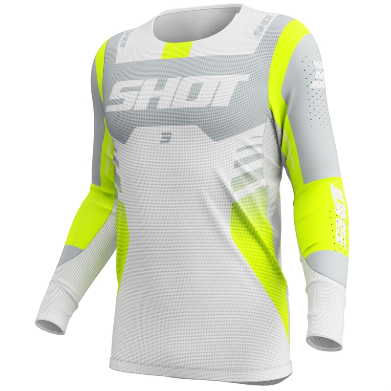 Motokrosový dres Shot Aerolite Sprint šedý