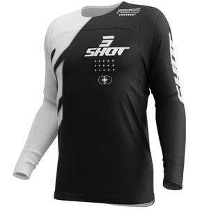 Motokrosový dres Shot Contact Myst černý