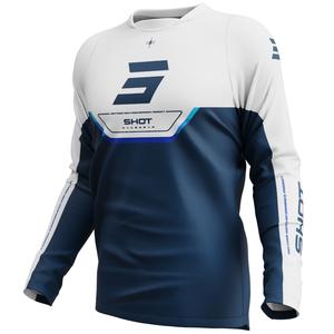 Motokrosový dres Shot Devo Daytona modrý