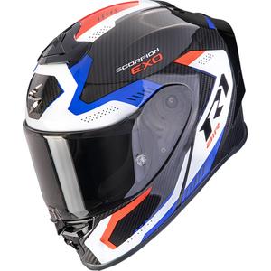 Integrální helma na motorku Scorpion EXO-R1 EVO II Carbon Air Propel černo-bílo-červená
