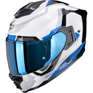 Integrální helma na motorku Scorpion EXO-1500 Air Arena bílo-modrá