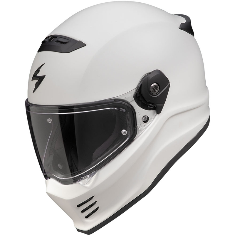 Integrální helma na motorku Scorpion Covert FX Solid matná světle šedá