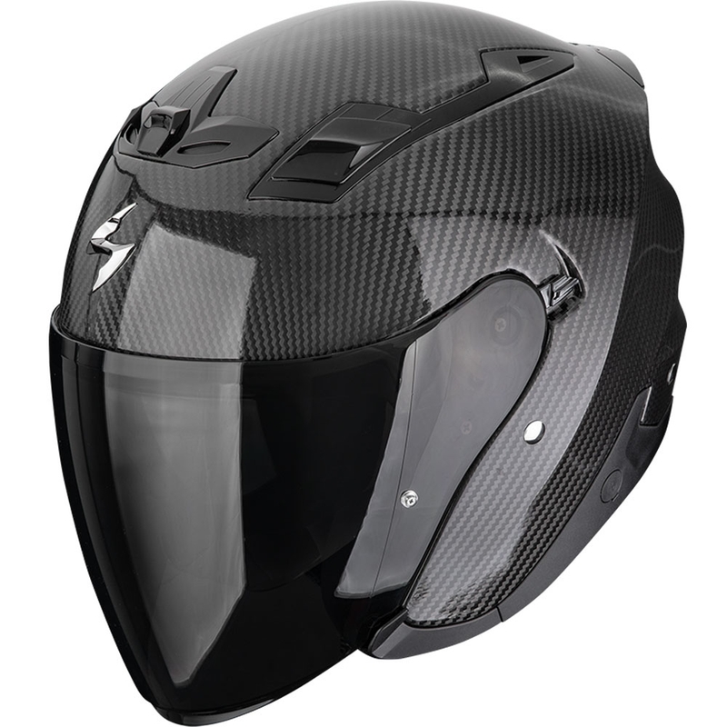 Otevřená helma na motorku Scorpion EXO-Z1 Carbon Solid černá