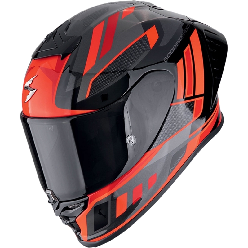 Integrální helma na motorku Scorpion EXO-R1 EVO II AIR VITAL černo-stříbrno-červená