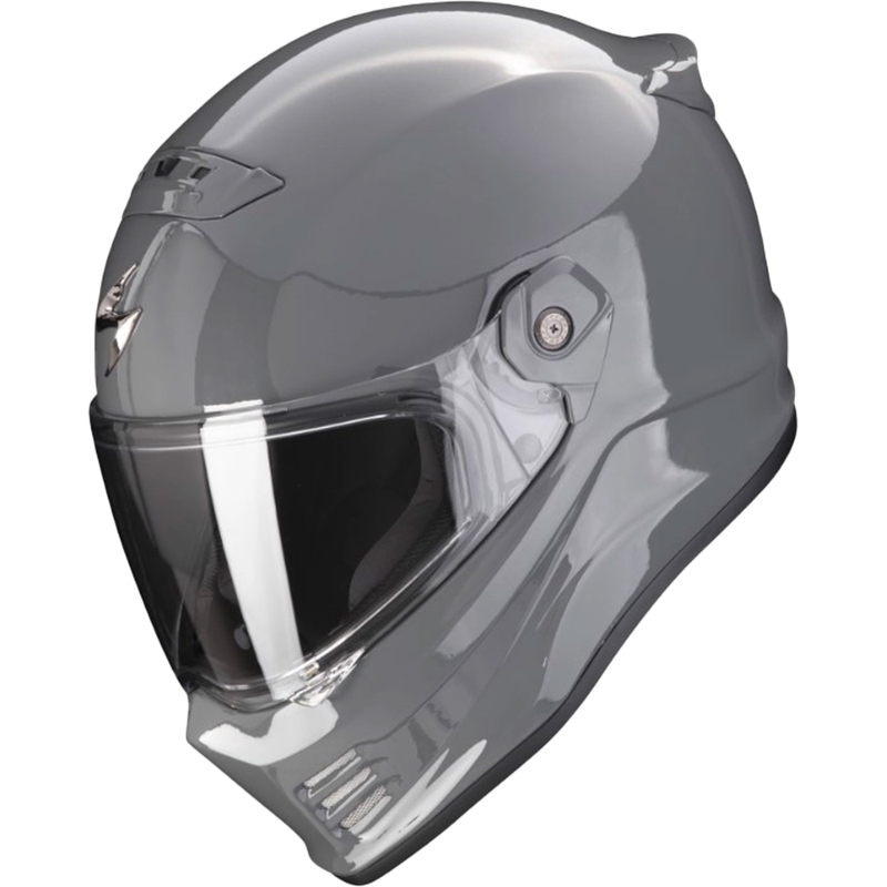 Integrální helma na motorku SCORPION COVERT FX cementová šedá