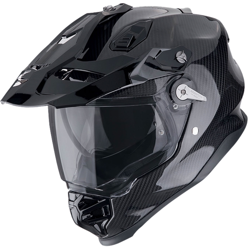 Enduro helma Scorpion ADF-9000 CARBON AIR SOLID černá