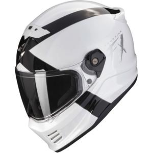 Přilba na motorku SCORPION COVERT FX GALLUS bílo-černá