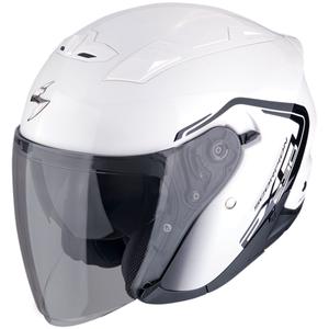Otevřená helma na motorku SCORPION EXO-230 CIT-E bílo-černá