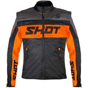 Softshellová bunda Shot Softshell Lite černo-oranžová