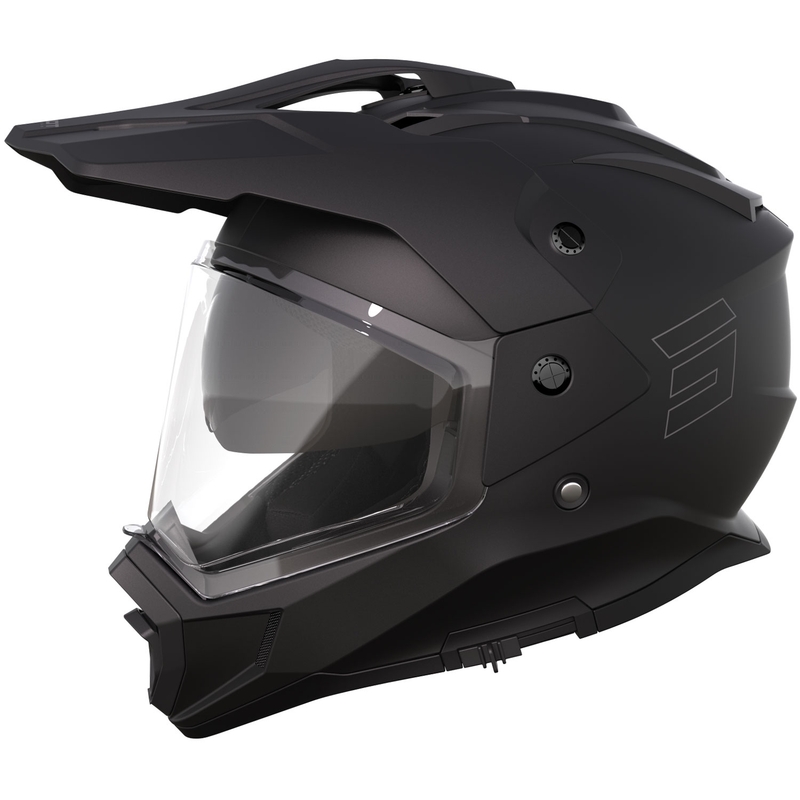 Enduro helma na motorku Shot Trek Max Vision Solid matná černá