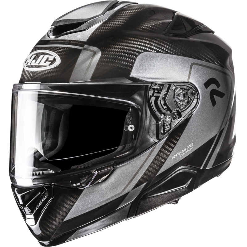 Integrální helma na motorku HJC RPHA 72 Carbon Fynex MC5 černo-šedá