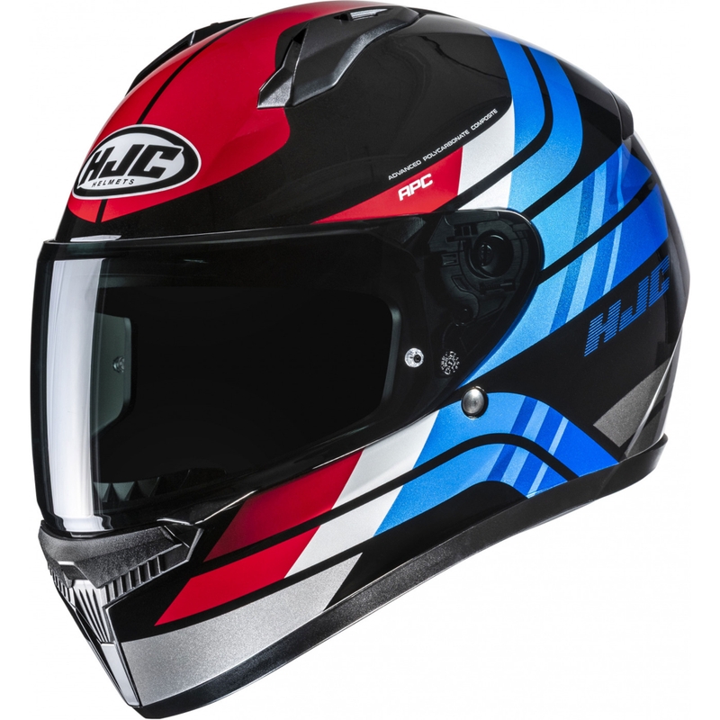 Integrální helma na motorku HJC C10 Hiper MC21 černo-modro-červená
