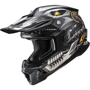 Motokrosová helma HJC C50 Mecha Beast MC5SF černo-šedá