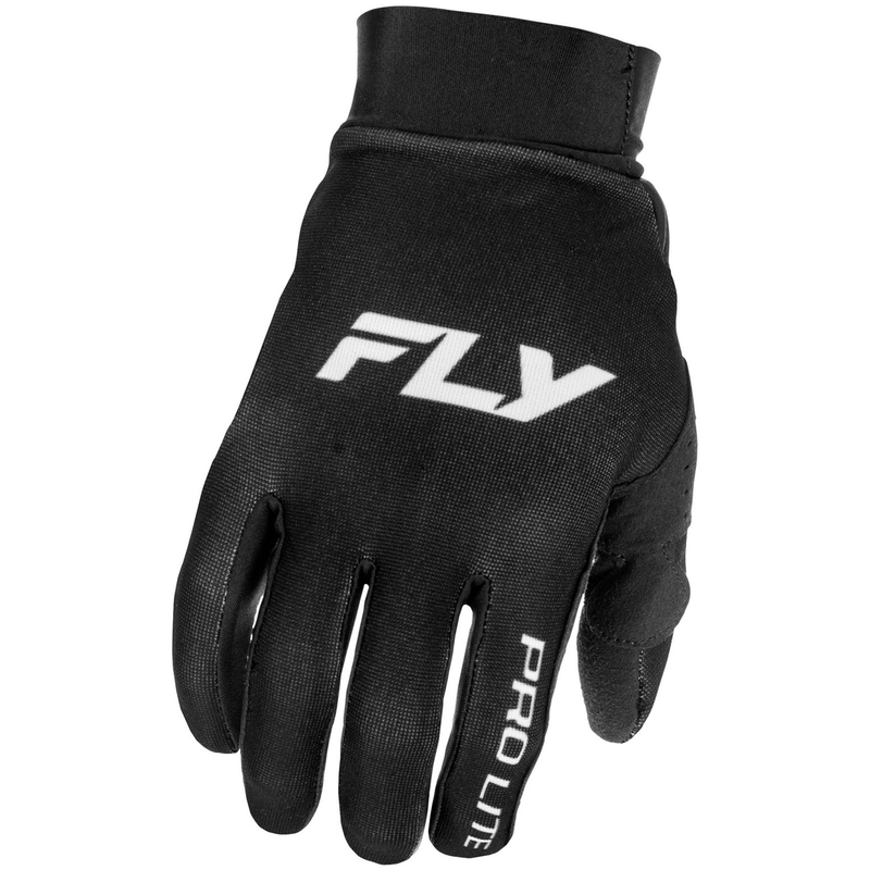 Motokrosové rukavice FLY Racing - USA Pro Lite černo-bílé