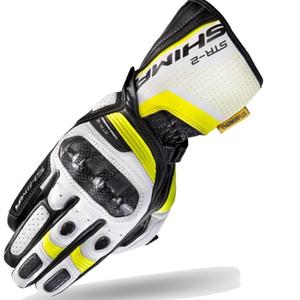 Rukavice Shima STR-2 černo-bílo-fluo žluté