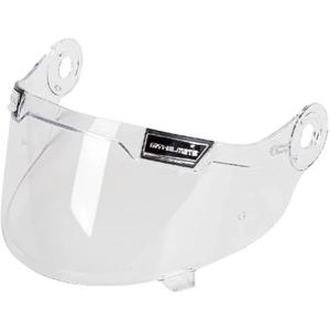 Plexi MT-V-32 Max Vision pro helmy Jarama/Jarama SV čiré se stříbrnými detaily