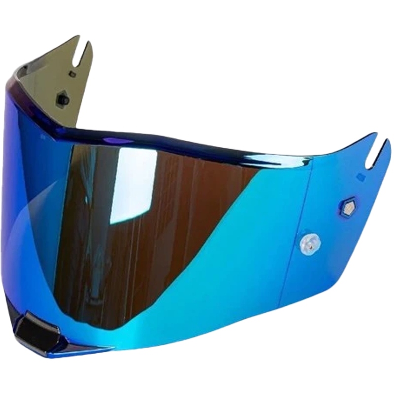 Modré iridiové plexi pro přilby LS2 FF805