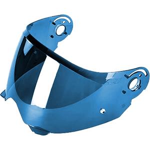 Modré iridiové plexi XD-16 pro přilbu HJC C80