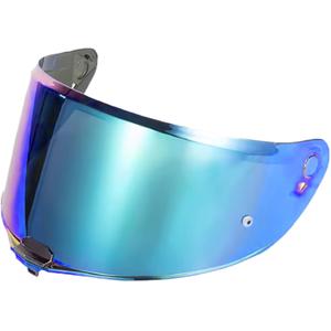 Modré iridiové plexi pro přilbu LS2 FF811