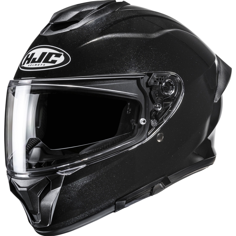 Integrální helma na motorku HJC C71 Solid metalická černá