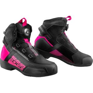 Dámské boty na motorku Shima Edge Vent černo-růžové