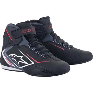Boty na motorku Alpinestars Sektor Waterproof černo-bílo-šedé