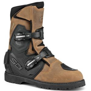 Boty na motorku SIDI ADVENTURE GORE-TEX 2 MID hnědé