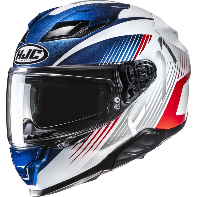 Integrální helma na motorku HJC F71 Catos MC21 bílo-modro-červená