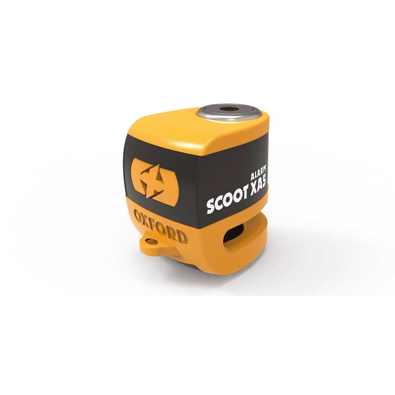 Zámek kotoučové brzdy Oxford Scoot XA5 oranžovo-černý